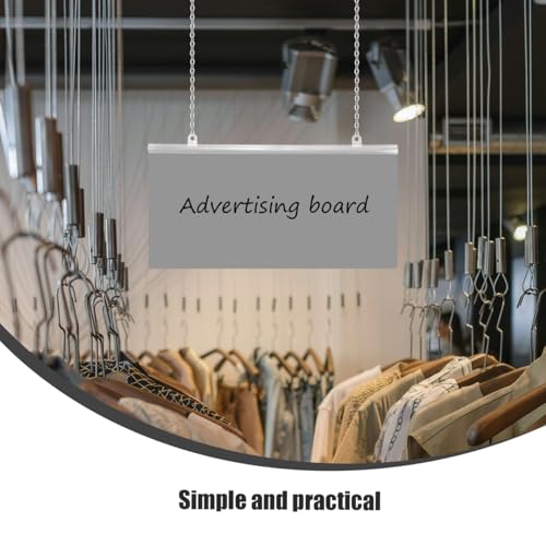 Image of Balacoo Suspension Rod 15.66 Inch Poster Hanger Rail | Hanging, Water-resistant design