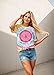 Women Hippie Shirt 60s 70s Tie Dye Hippie Costume T-Shirt Peace Love Tshirt Vintage Graphic Tee Tops