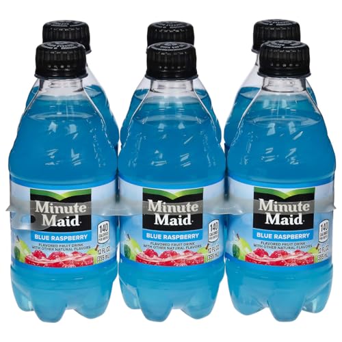 Minute Maid, Blue Raspberry Drink, 12 Fl Oz, 6 Count