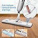 Baluue Spray Mop Fiber Cleaning Mop Flat Mop Refillable Rotatable Spray Mop with 3pcs Washable Pads
