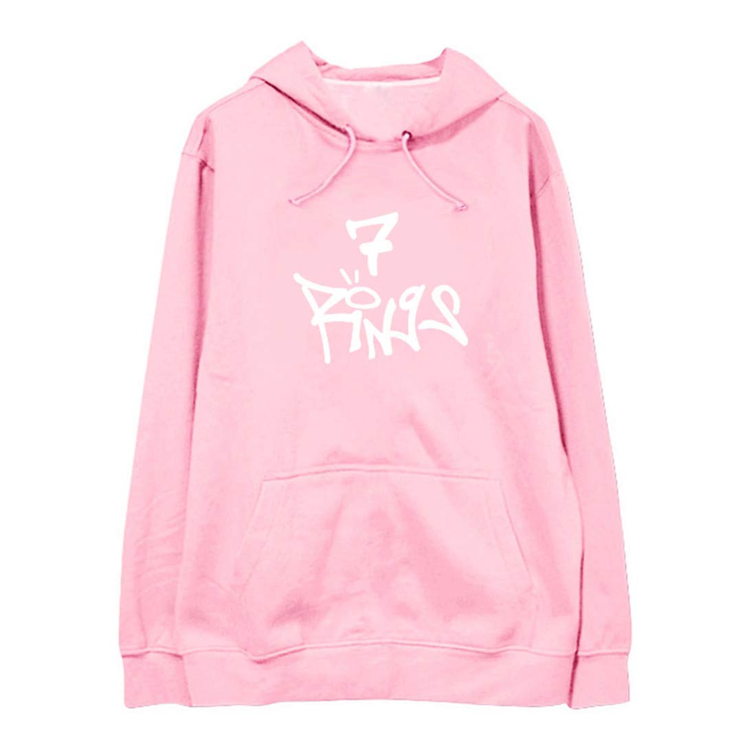 7Rings Ariana Grande Unisex Hoodie Fashion Sport Hip Hop Hoodie Sweatshirt Pocket Jacket Pullover Tops