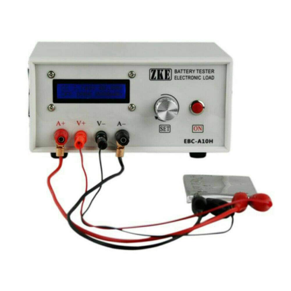 EBC-A10H Tester LCD Display Elettronico Carica Capacità Tester Kit Power Performance Tester con clip di prova 150W