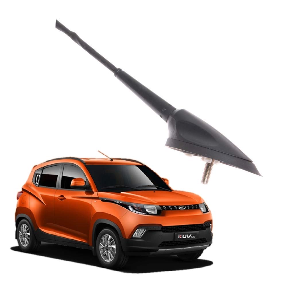 ER® Original Car Roof Top Antenna for Mahindra KUV-100 | Long Range | AM/FM with Flexible Fiber Glass Mast