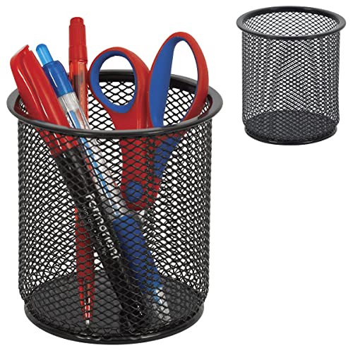 Merangue - Merangue Large Mesh Pencil Cup, 3.75" 9.5cm (MIL11994-CA)