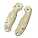 1 Pair Handle Patch Fits for Spyderco C223 para 3, Micarta Scales Handle (Size : Khaki)
