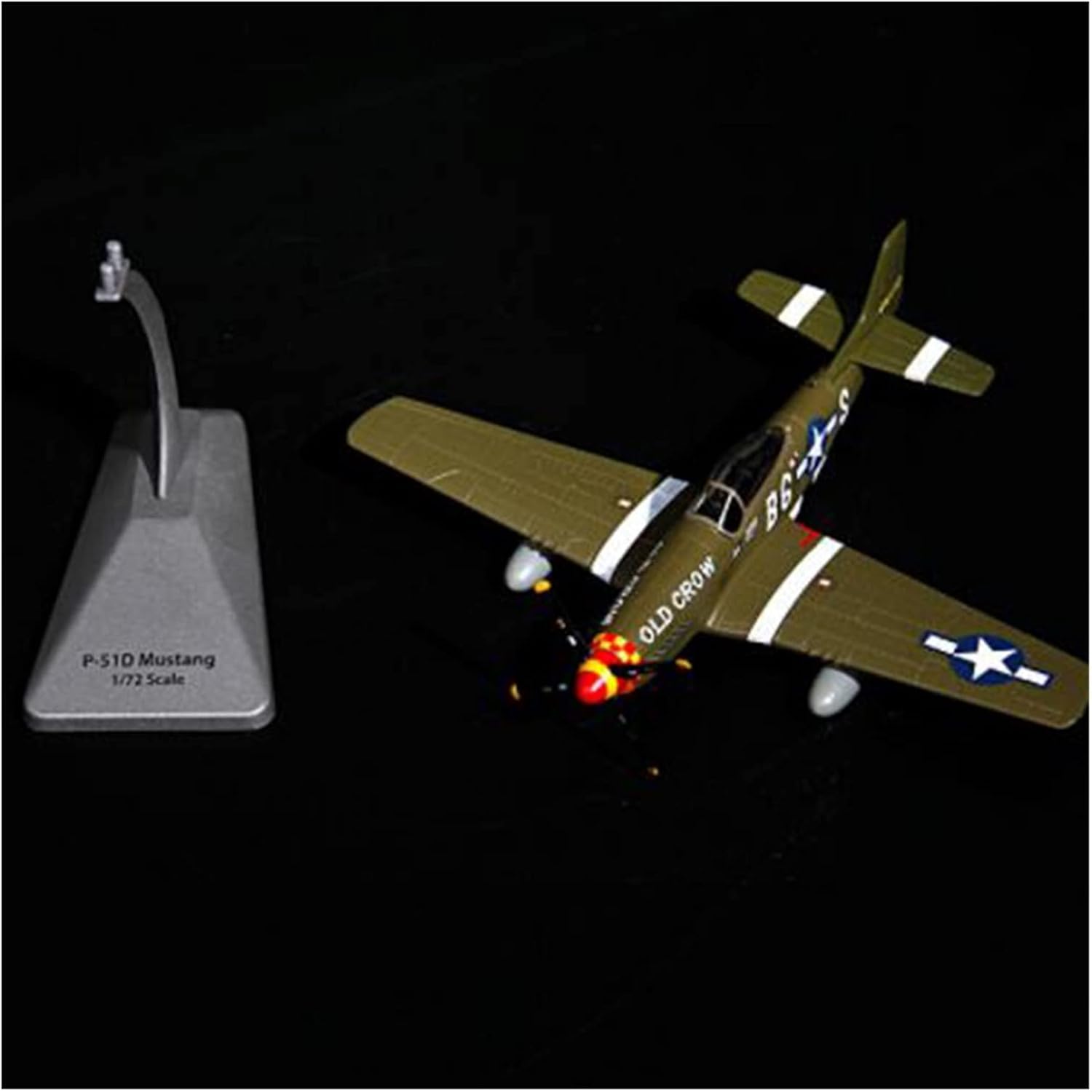 1 72 Alloy Light Fighter Fit for P-51D Military Aircraft Model Miniature Models Collectible Display Series Hobby Playgame Kit