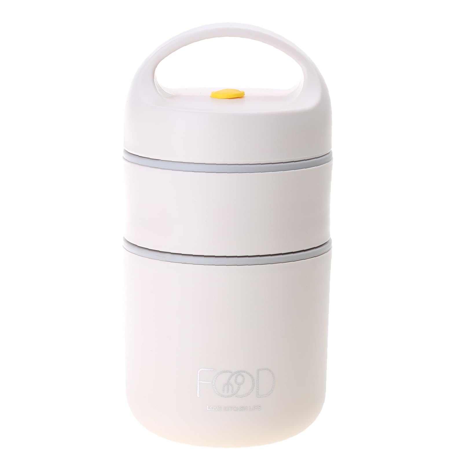 Buxuaaaa Stackable Lunch Box Stainless Steel Leakproof Food Storage Container Thermal-Insulated Box Lunch Bag for Adults and Kids Stainless Steel