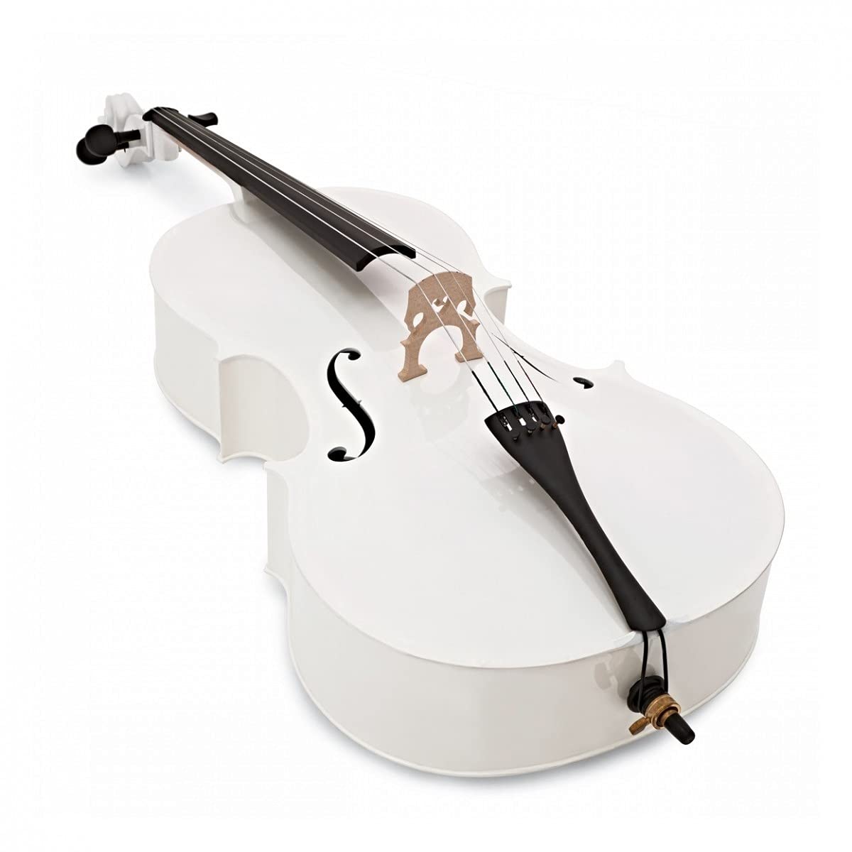 Full Size Cello mit Bogen & Etui von Gear4music 4/4 Weiß