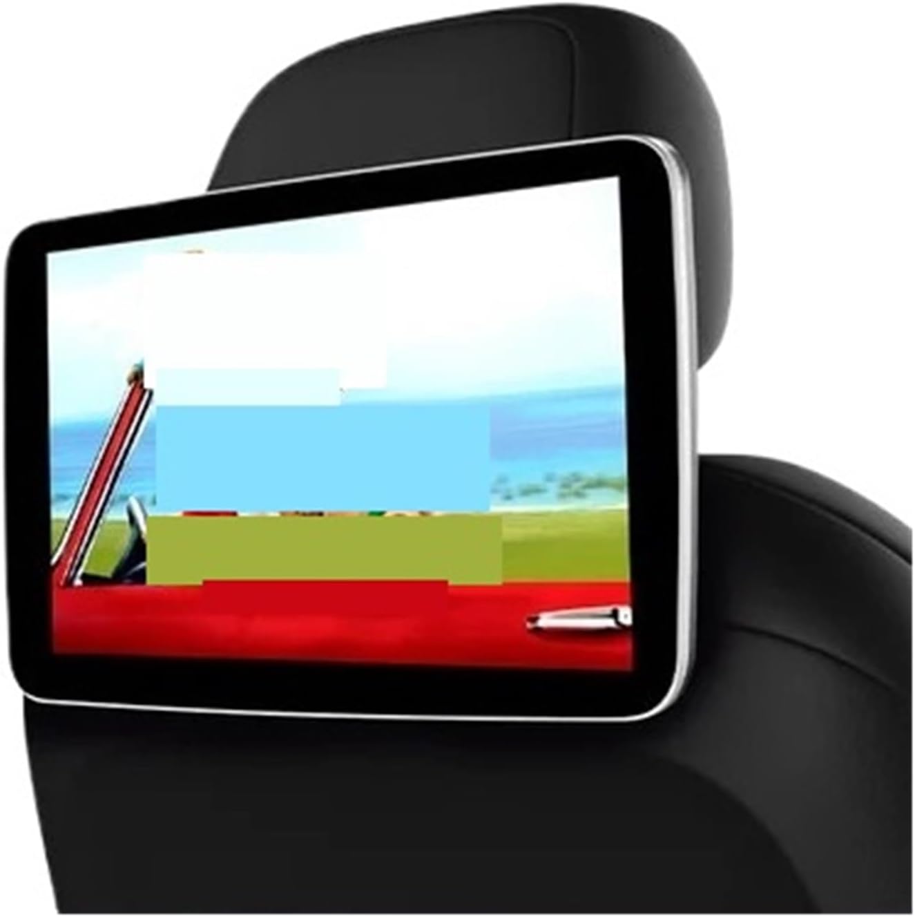 Headrest Monitor Display IPS Tablet Touch Screen for Car Rear Seat Player Video Music Bluetooth HDMI Easy Setup for Trips，2units