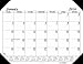 House of Doolittle 22" x 17" 2016 Monthly Desk Pad Calendar (HOD12402-16)