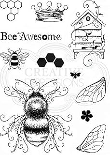 Pink Ink Designs A5 Clear Stamp Set Bee-utiful