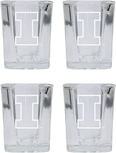 Illinois Fighting Illini Official 16oz Pint Glass - Perfect For Game Day Beers