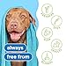 TropiClean Deshedding Dog Shampoo, Fast-Acting Shedding Control & Coat Softener, Puppy Safe, Made in USA, Lime & Coconut Scent, Cat Friendly, 20oz.