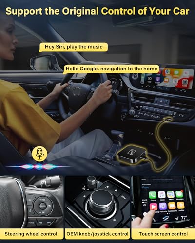 Trådlös Carplay-adapter för Android – 5 GHz, plug-and-play