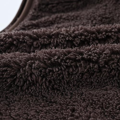 Boys Girls Fleece Vest Fuzzy Sherpa Waistcoat Sleeveless Fall Winter Faux 𝗙𝘂𝗿 Jacket Vest Kids Stand Collar Full Zip Coat4