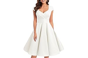 1950s Retro Meghan Markle Wedding Dress Short Vintage Cocktail Party Swing Dresses