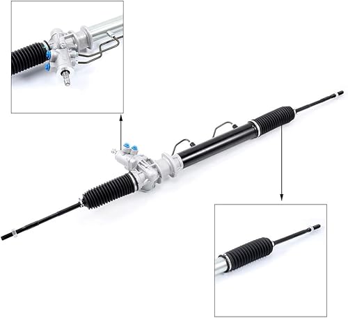 Miniatura 2 de ECCPP Conjunto completo de piñón y cremallera de dirección asistida para Infiniti QX4 3.3L 1997-2000, para Infiniti QX4 3.5L 2001-2003, para Nissan