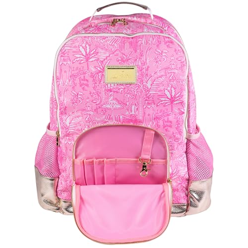 Lilly Pulitzer Large Backpack, Palm Beach Playground by Lilly Pulitzer - Used condition - Image 4