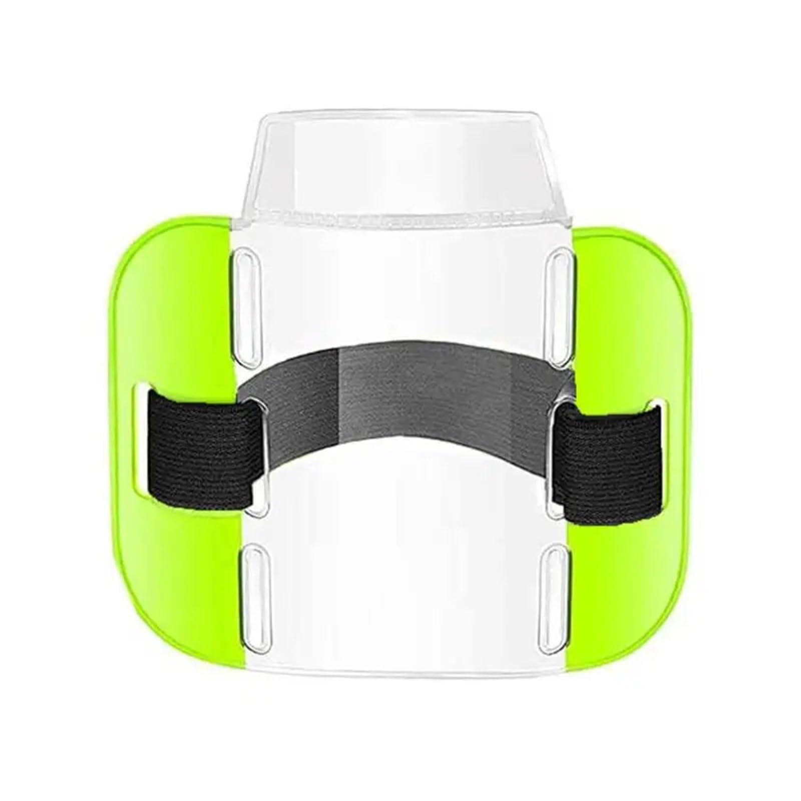 Odblaskowe etui na identyfikator 20 szt. Regulowana opaska dowód osobisty do pracy w biurze(Adjustable Green)