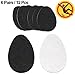 6Pairs Anti-slip Shoe Grips, AUSAYE Self-adhesive Anti-slip High-heeled Shoes Sole Protector Pads Sticker Rubber
