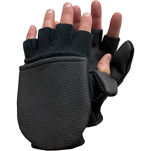 Glacier Glove Alaska River Series Flip Mitts - Xl - Black #TOP30