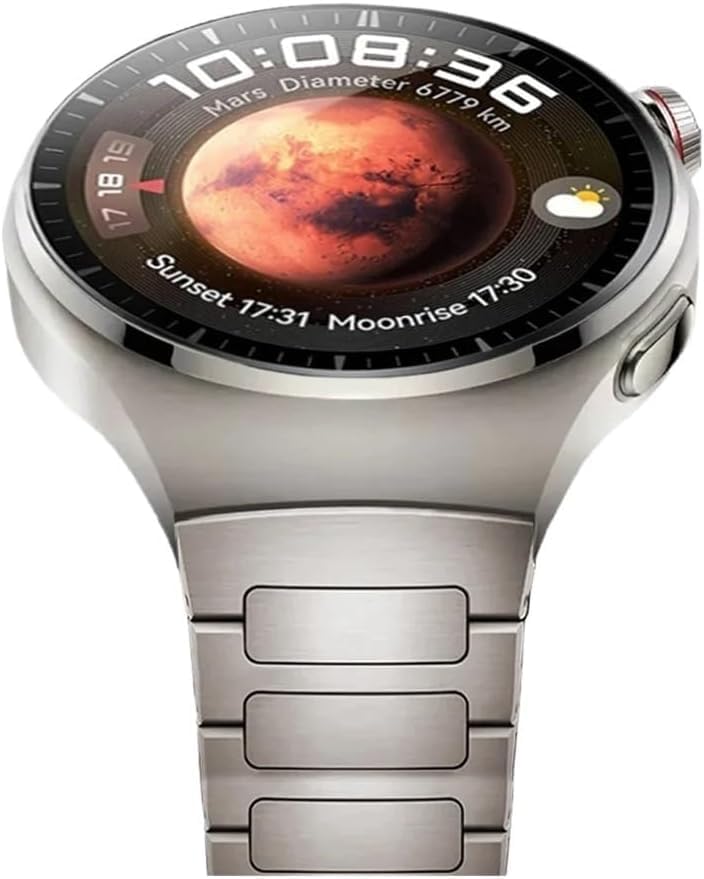 No Gaps Original Titanium Metal Strap Fit for Huawei Watch 4 Pro Bracelet Fit for Huawei Watch 4 Pro Business WatchBand Correa