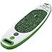 HOMCOM Tabla de Paddle Surf Hinchable con Remo Ajustable Entre 160-210 cm Carga 100kg Aleta Extraíble Bolsa de Transporte e Inflador PVC 305x76x10 cm Verde