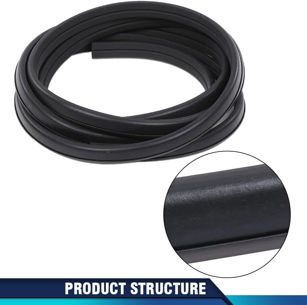 PIT66 Door Seals Weatherstrip Pair Set Compatible with Ford Bronco F100 F150 F250 F350 1973 1974 1975 1976 1977 1978 1979