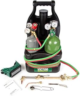 Victor Portable Tote Torch Kit Set Cutting Outfit With Cylinders, 0384-0944