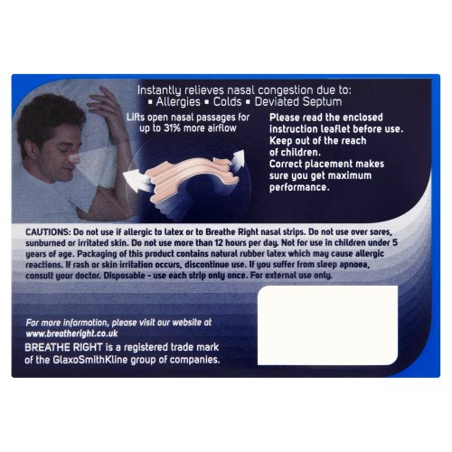Breathe Right Nasal Strips Natural Regular 10 #TOP6