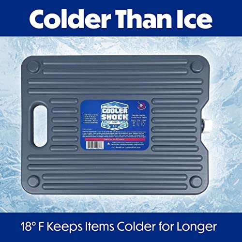 image for Cooler Shock Ice Packs for Cooler, Reusable, Long Lasting, Cold Freeze