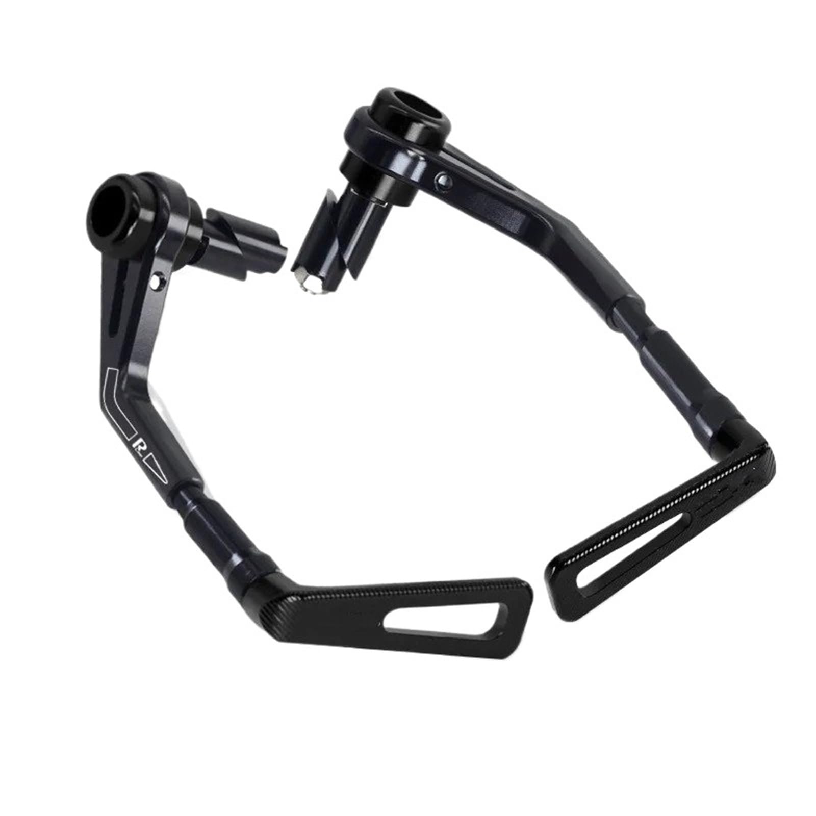 Hjtedhe Black Motorcycle Levers Handguard Motorcycle Handlebar Brake Protector For Rebel Cm300 Cm500 Cmx1100(Black)