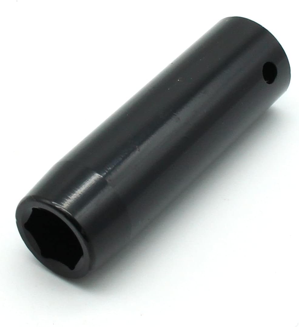TMAX 9/16 Inch Cr-V 6-Point 1/2 Inch Drive Impact Deep Socket