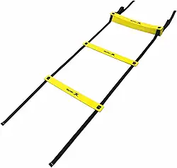 Escada de Agilidade Muvin Basics em EVA - Escada de Velocidade 5,3 Metros Com 10 Degraus em EVA - Equipamento Para Treino Funcional - Exercícios - Corrida - Ginástica - Academia - Várias Cores