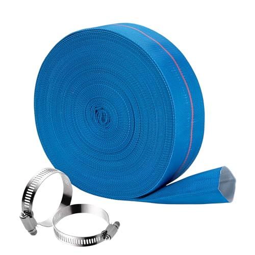 3 x 100ft Heavy Duty PVC Pool Backwash Hose