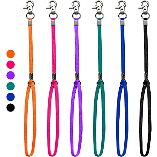 Pet Dog Grooming Loop Nylon Restraint Noose Adjustable Fixed Dog Cat Safety Tether Straps Dog Grooming Supplies for Pet Grooming Table Bathtub - 6 Pack / 6 Color