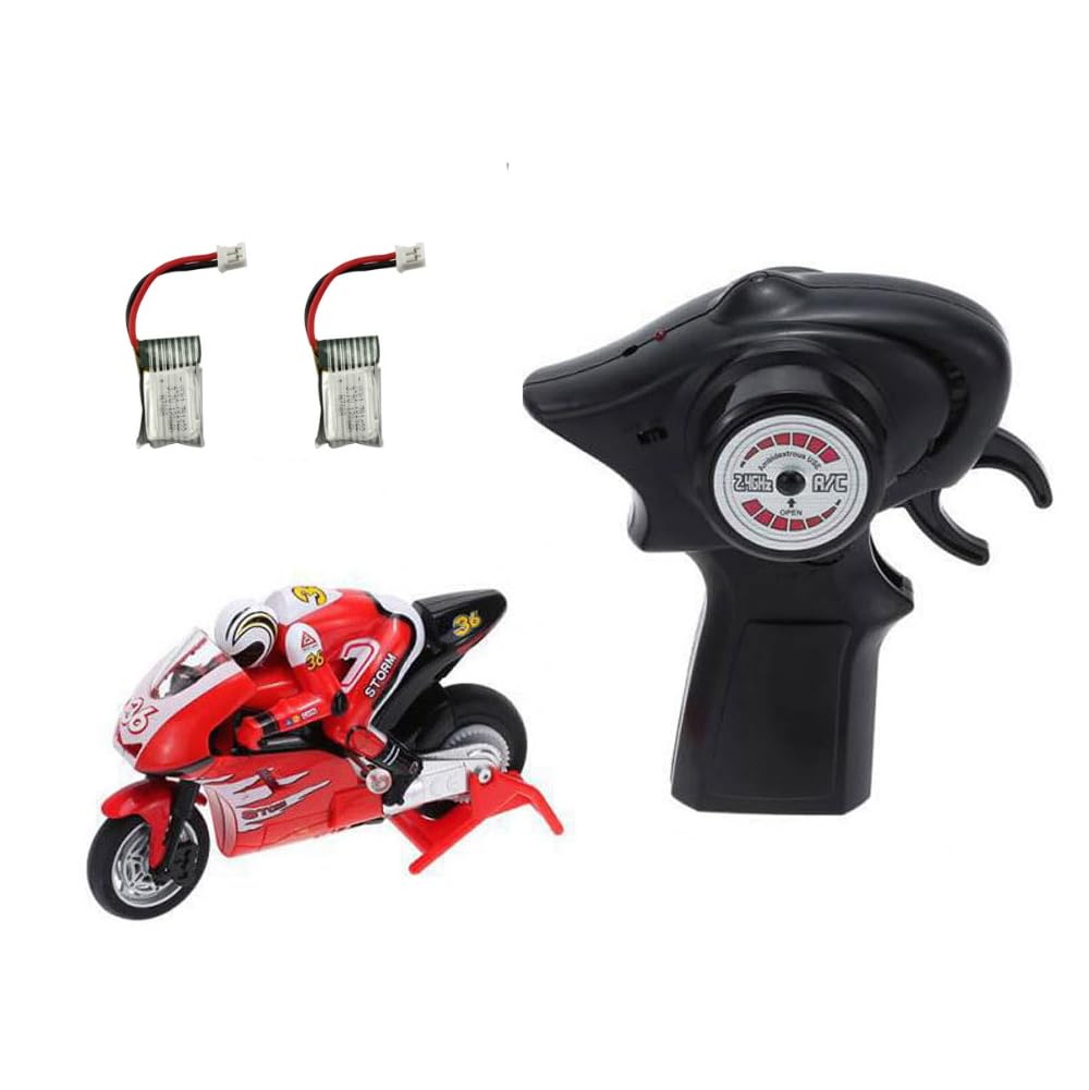 Amazon | WANZRXX 1/20 RCバイク 4.2インチ ミニジャンプ オートバイ