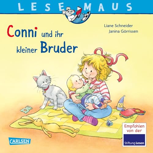 LESEMAUS 23: Conni und ihr kleiner Bruder: Liebenswertes Bilderbuch über...