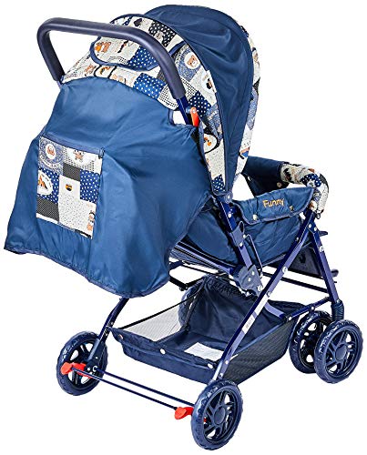 Carrinho de Bebê Funny Voyage - Azul