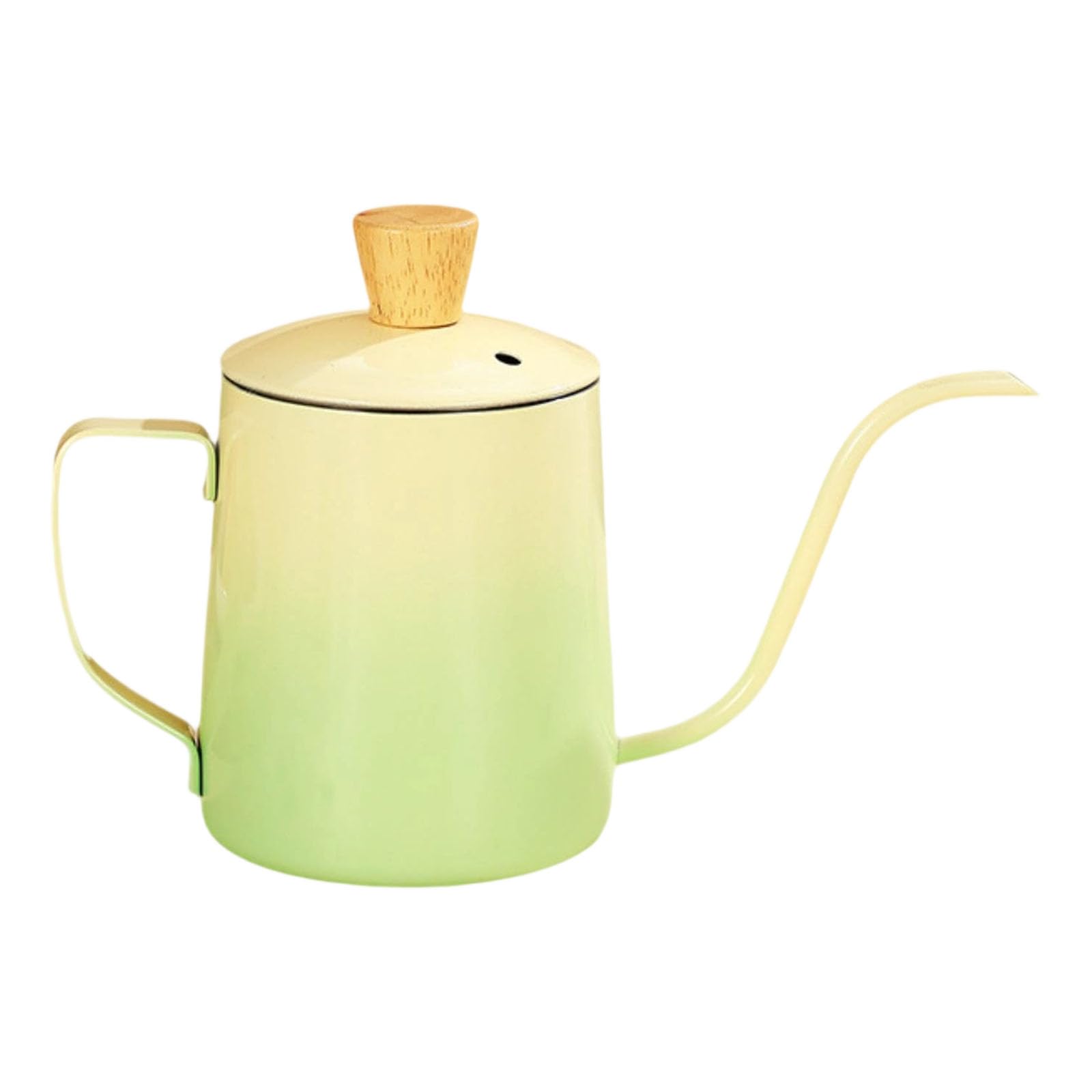 Shntig Stainless Steel Espresso Maker Construction Coffee Equipment with Long Spout for Home and Commercial Use Manual Coffee Maker