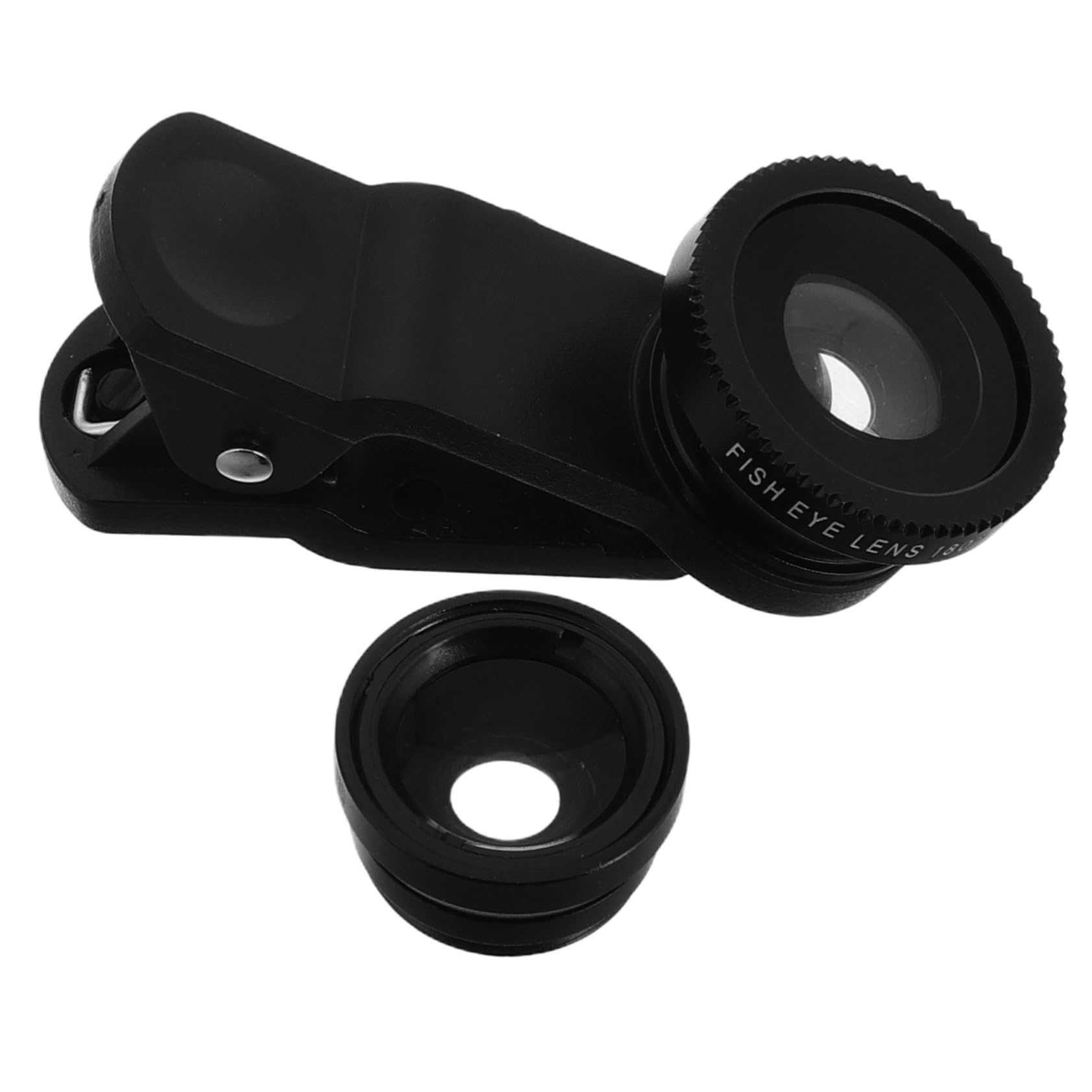 AUTSUPPL Versatile Mobile Phone Lens Kit Fisheye Wide Angle Macro Easy to Use for On-The-go Photography