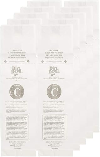 Dirt Devil 3700148001 - Bolsas de vacĂo 10 unidades Dirt Devil 3700148001 - Bolsas de vacĂo 10 unidades