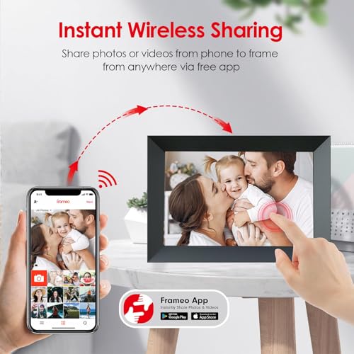 Digital-Picture-Frame-WiFi-101-Inch-Frameo-Digital-Photo-Frame-32GB-Memory-IPS-Touch-Screen-Auto-Rotate-Share-Pictures-Videos-Instantly-Wedding-Birthday-Gift-for-Mom-Dad-Grandparents Digital Picture Frame WiFi 101 Inch Frameo Digital Photo Frame 32GB Memory IPS Touch Screen Auto Rotate Share Pictures Videos Instantly Wedding Birthday Gift for Mom Dad Grandparents