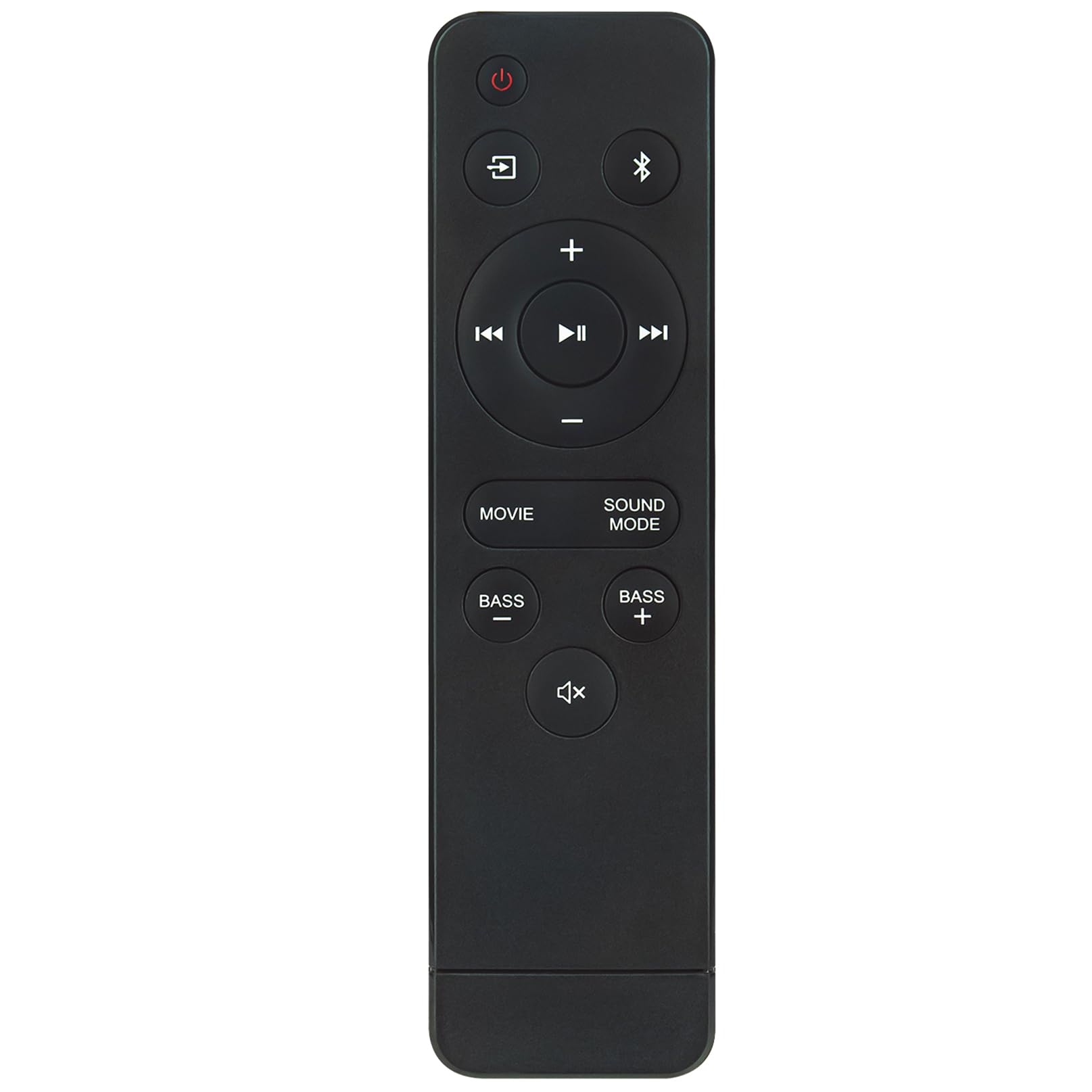 Replacement Remote Control Commander Compatible with Onn Soundbar 100043851 2.1 Channel Sound Bar Speaker System