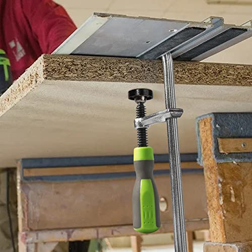 Dovetail Clamps For Mft And Track Saw Guide Rail,530Lbs Clamping Force,8” Capacity X 2-3/8” Throat Depth,2 Pack #TOP2