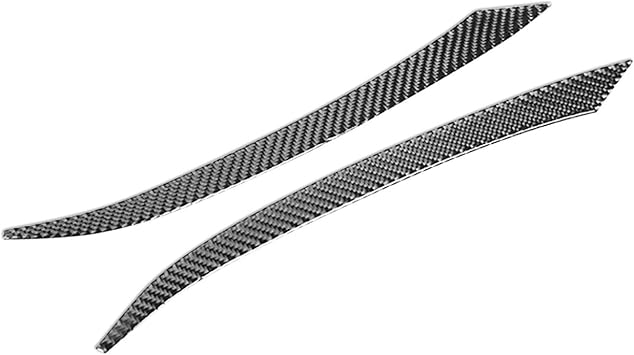 Real Carbon Fiber Headlight Eyelid Eyebrow Cover Trim Compatible For Subaru BRZ GR86 22-23