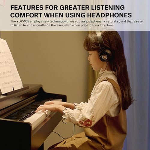 Yamaha YDP165B Arius, Console Digital Weighted 88-Key Graded Hammer 3 Action, Cfx Concert Grand Piano Sound thumb #7