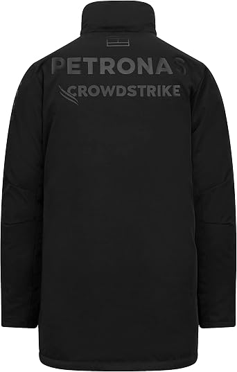 Mercedes AMG Petronas Formula One Team - Official 2023 Formula 1 Merchandise - Replica Team Winter Jacket/Puffer Jacket - Black - Men (S)