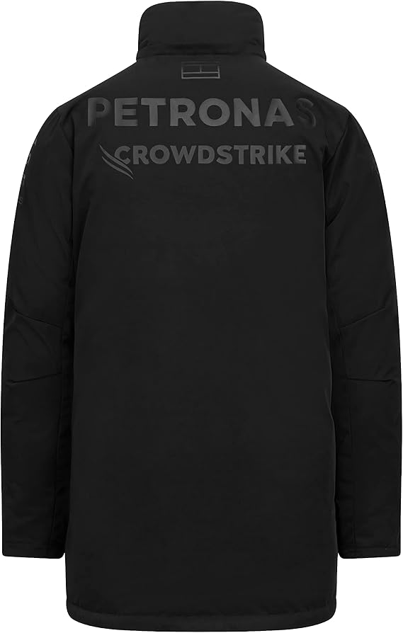 Mercedes AMG Petronas Formula One Team - Official 2023 Formula 1 Merchandise - Replica Team Winter Jacket/Puffer Jacket - Black - Men (S)