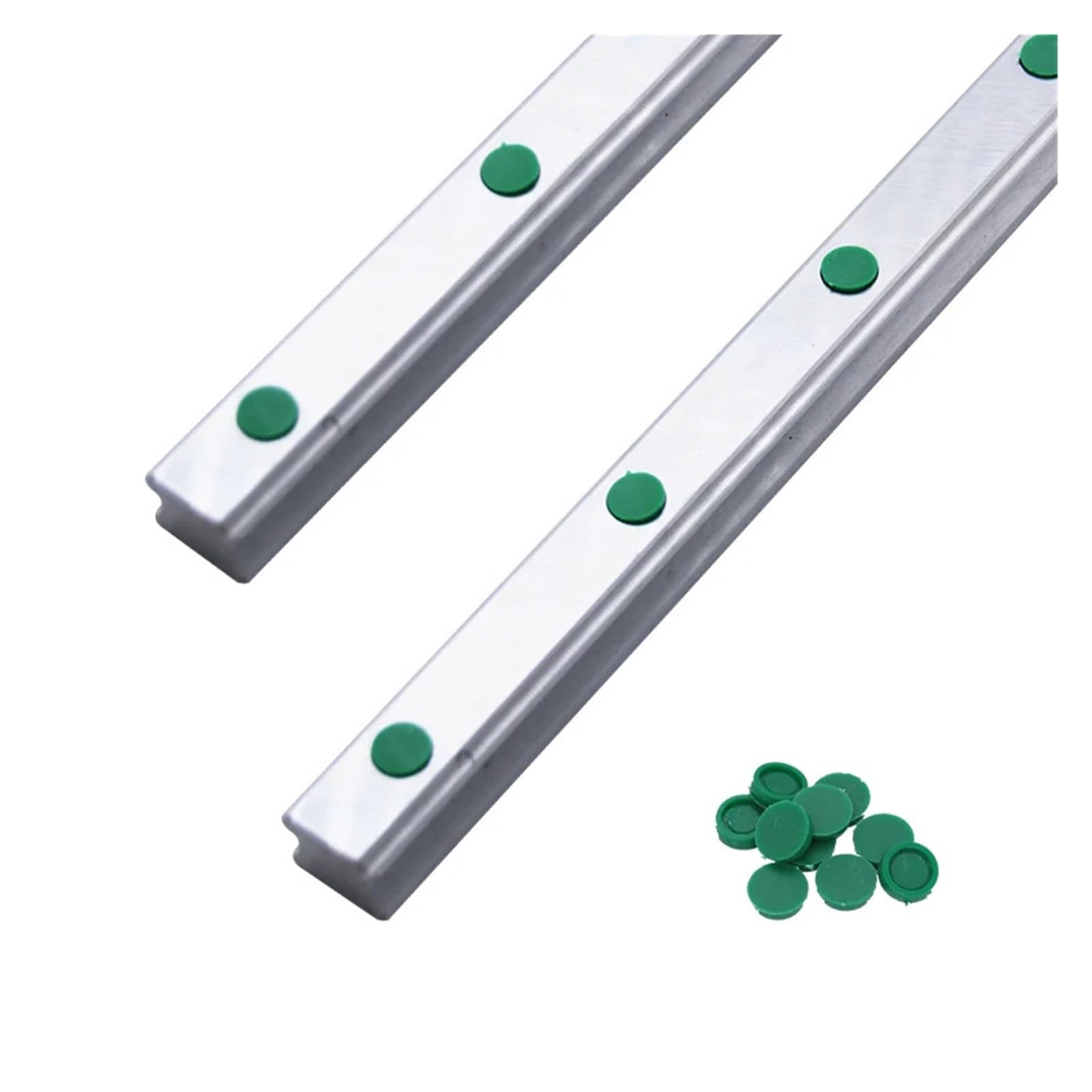 2pc HGR15 HGR20 Square Linear Guide Rail 100-550mm + 4pc HGH15CC HGH20CC For CNC Router Engraving catholic(2 HGR20 4HGH20CC,450mm)